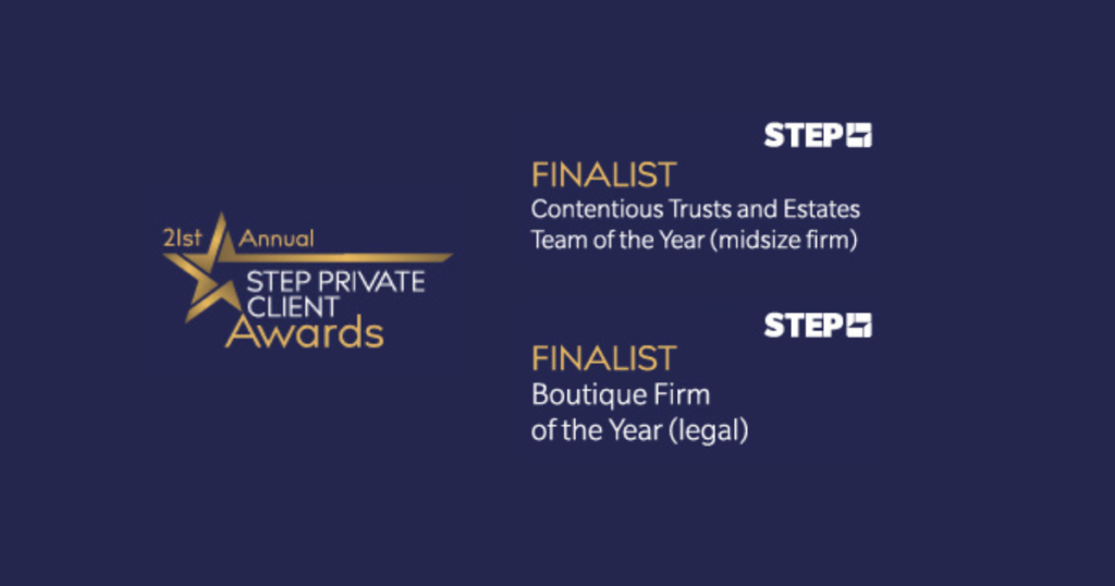 Finalists at the 2026 STEP Private Client Awards